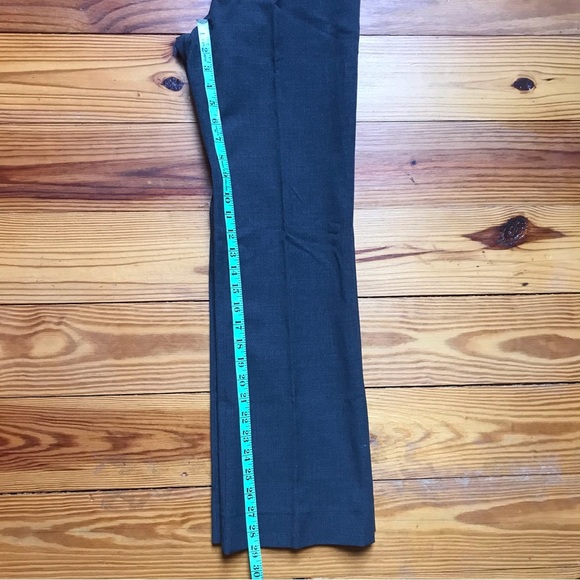 Loft Marisa Trouser Grey Flare Work Pants, EUC, 2 - Picture 11 of 13